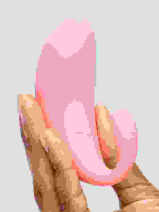 Lovehoney Daydream Vibrating Love Egg and Clitoral Stimulator, Pink, hi-res